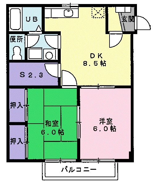 コソーの間取り