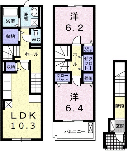 ロータスⅡの間取り