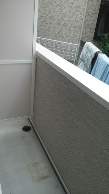 11/22 バルコニー