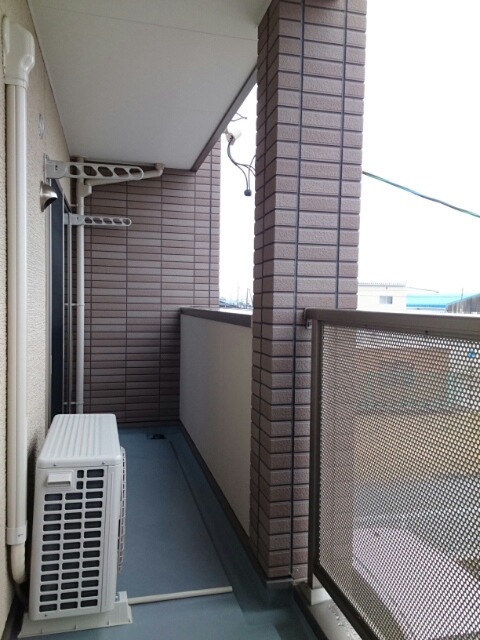 12/24 バルコニー