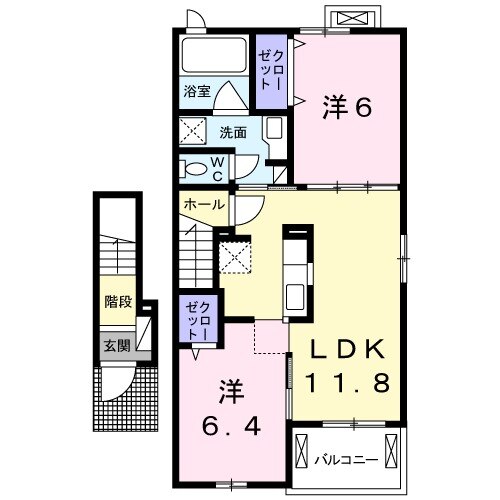 モン スティルの間取り