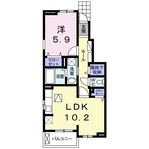 パルティールの間取り