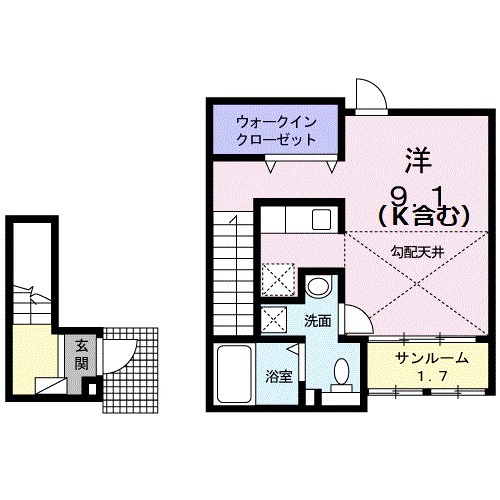 リアンジュの間取り