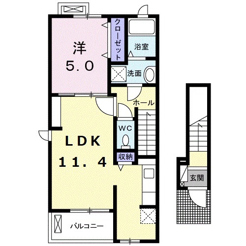 ビオラの間取り