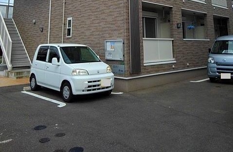 2/8 駐車場