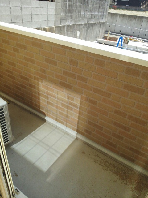 12/24 バルコニー