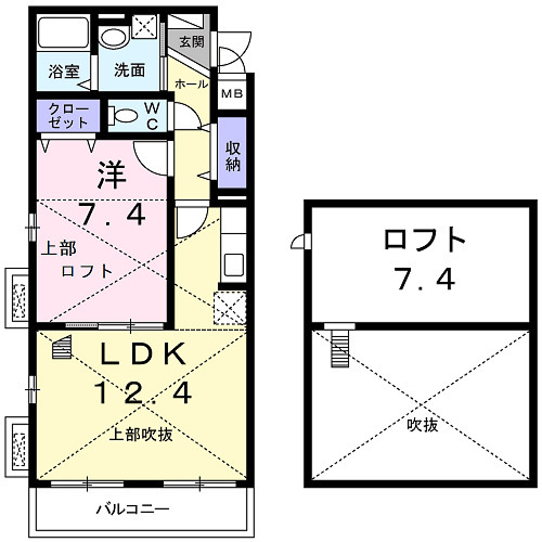 メゾン ド ミユキの間取り