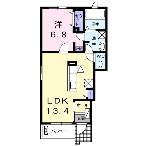 モリッシュの間取り