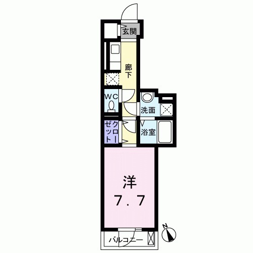 フィオーレの間取り