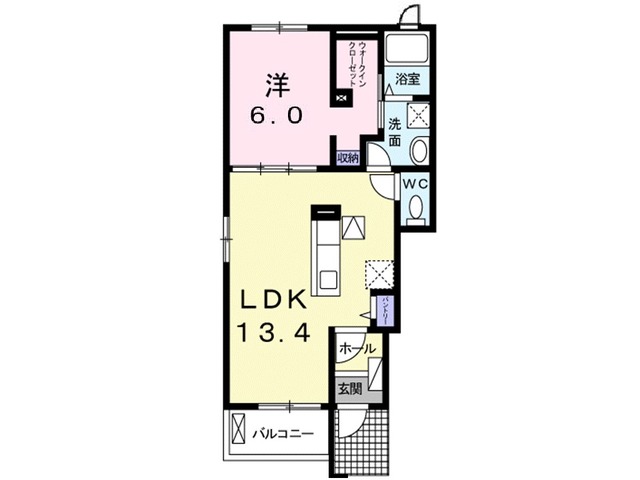 パルトカーサ7の間取り