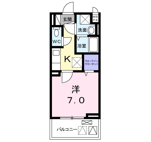 maison mintの間取り