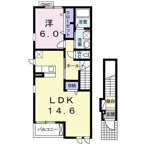 ヴィオラ21-Ⅲの間取り