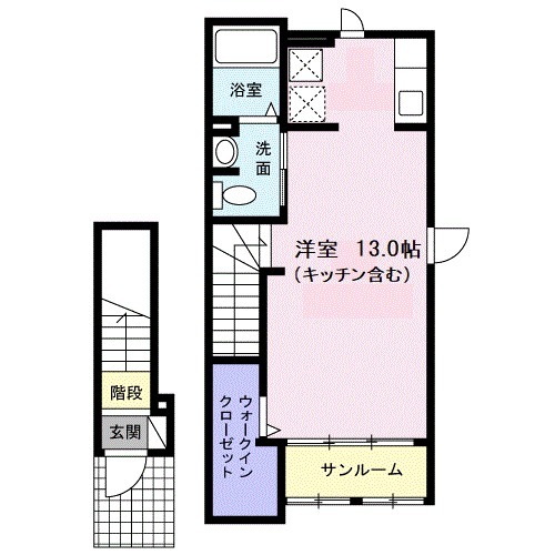 カーサ・シェーネの間取り