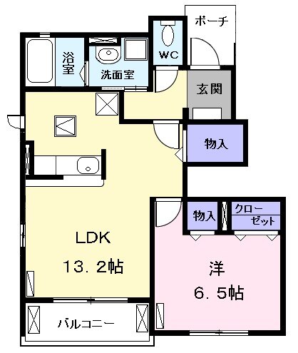 ラ・プリマベラの間取り