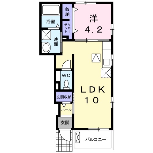 ウィンディYAMAMOTOの間取り