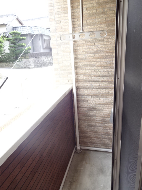 12/24 バルコニー
