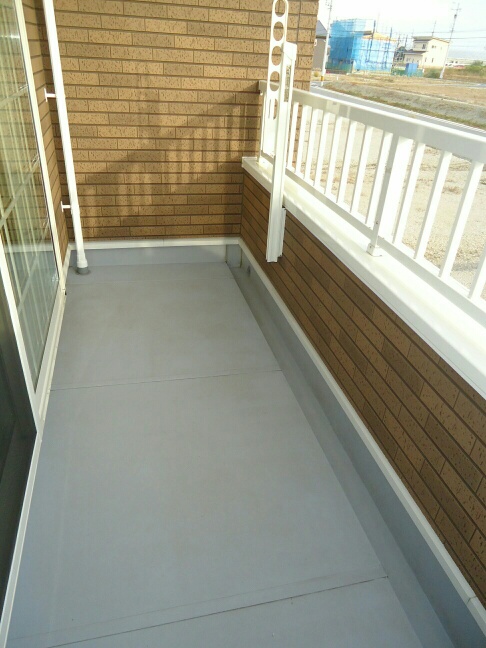 12/24 バルコニー