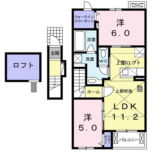 ベルドゥアンジュの間取り