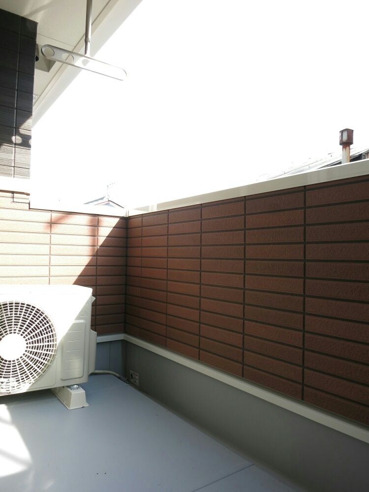 12/20 バルコニー