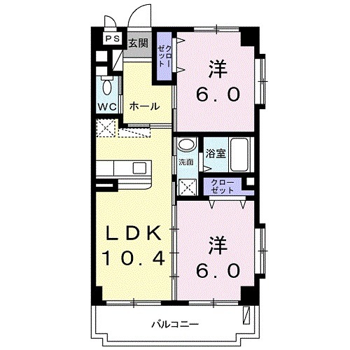 デスパシオ　奏の間取り