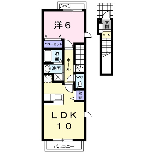 アムールの間取り