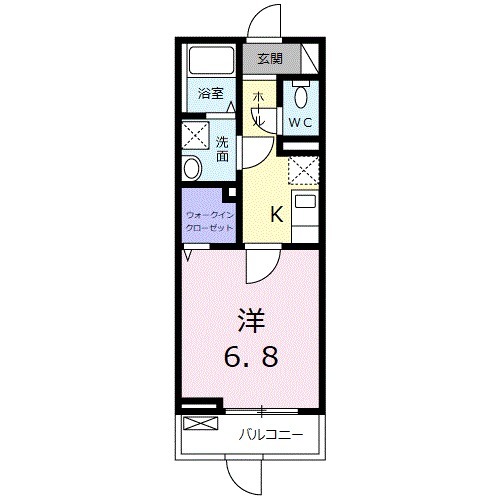 ルミエール・扇の間取り