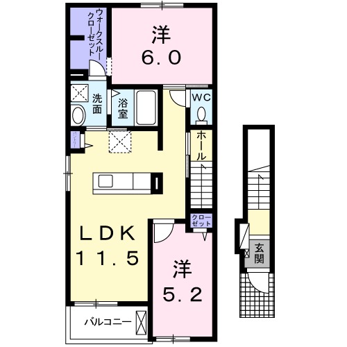ジェルメ・グランの間取り