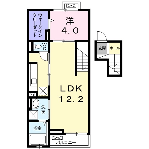 J・S ブレイヴの間取り