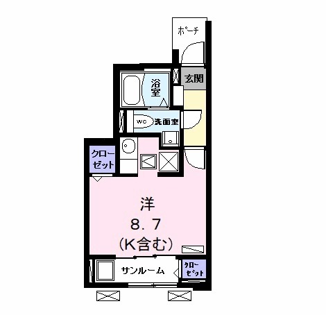 エレガンス牛立の間取り