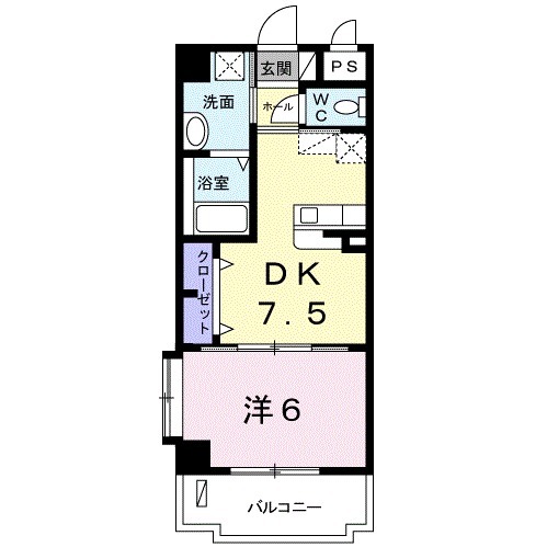カルムヴィラRUmiの間取り
