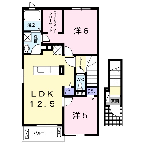 ESTATOIーⅠの間取り