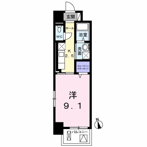 ジュネス トラントの間取り