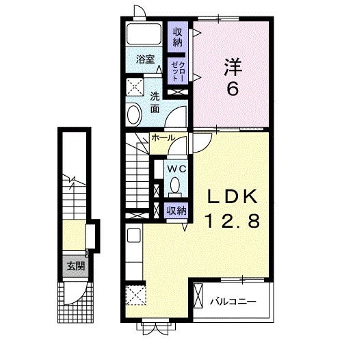 グレース・ヒルズBの間取り
