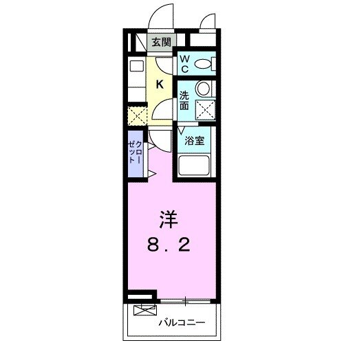 メゾン ブランシェの間取り