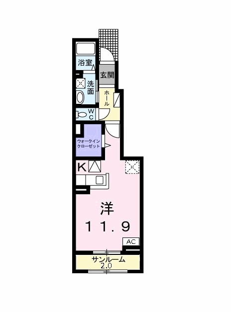 ブリーズメゾンの間取り