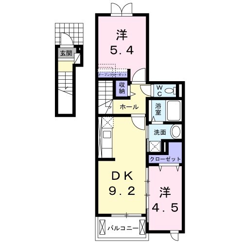 ポートクルーズTYMの間取り