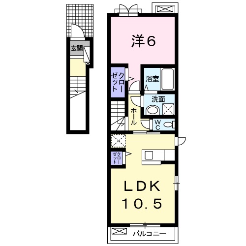 ウィンドワードAの間取り