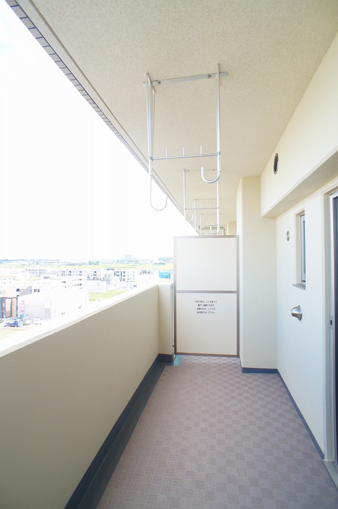 12/24 バルコニー