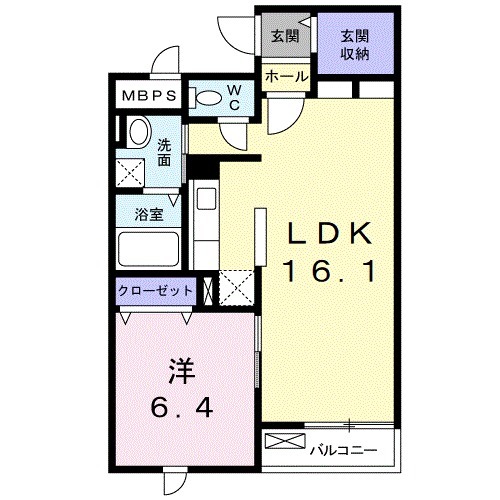サラ フィリーチェの間取り