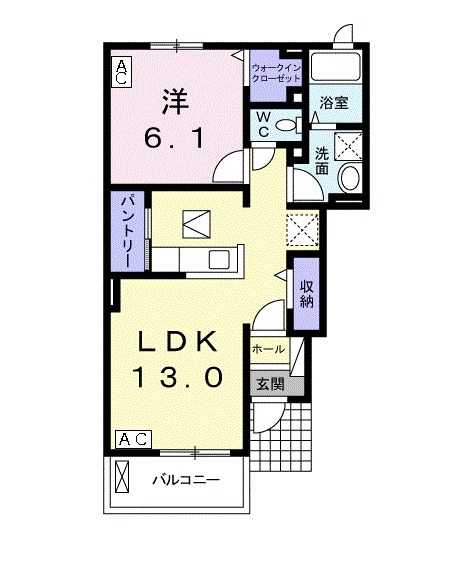 ラ・フェリオの間取り