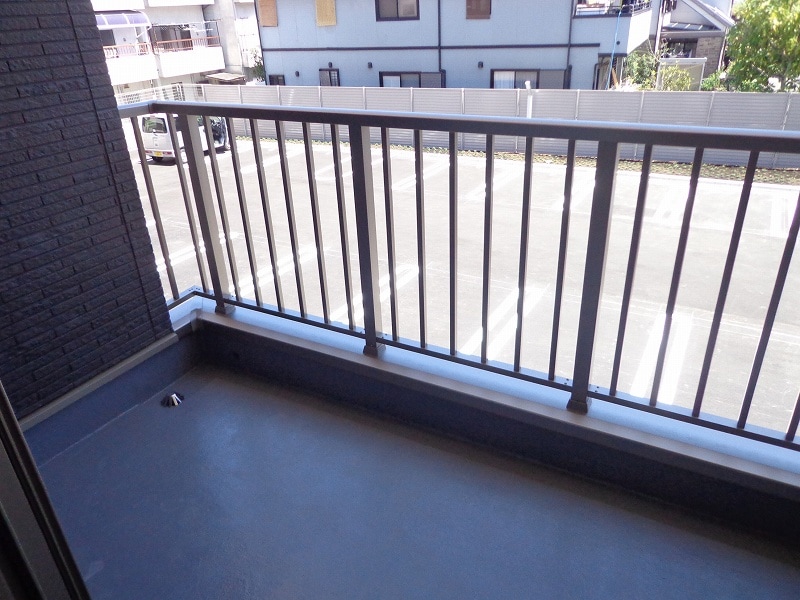 12/24 バルコニー