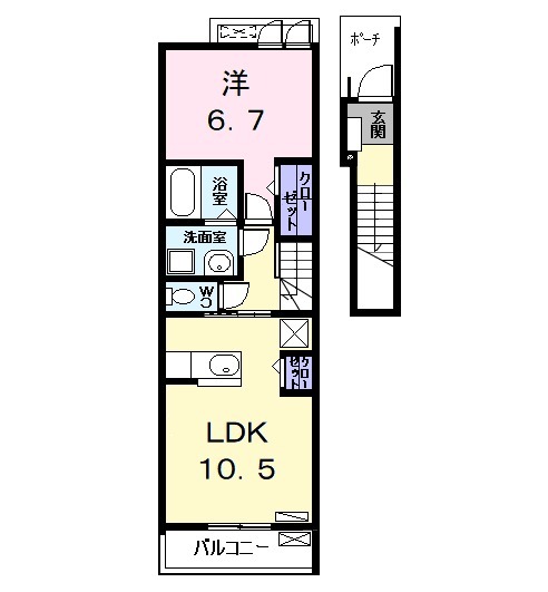 グリーン ヒルズの間取り