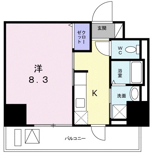 アビタ・ヴァンの間取り