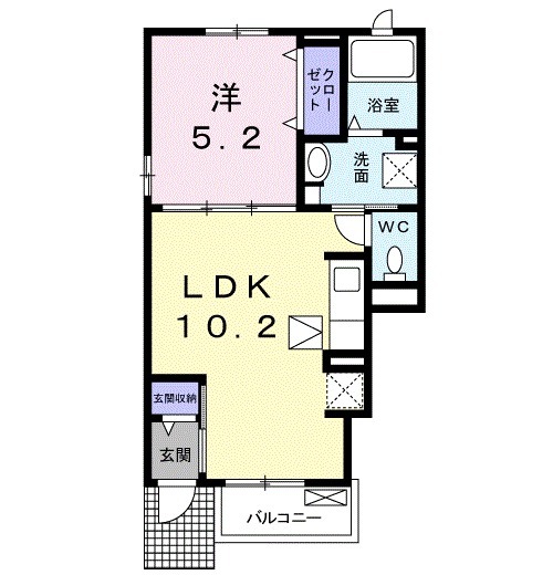 アルヴィータの間取り