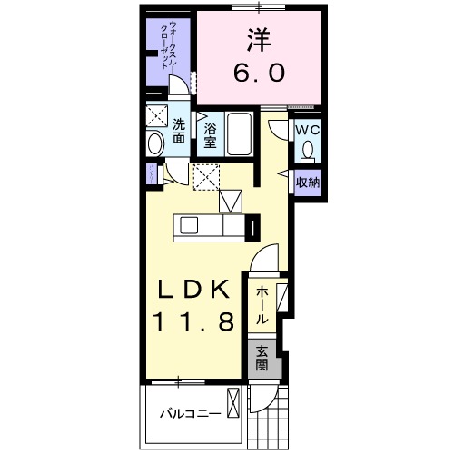 アン スクエアの間取り