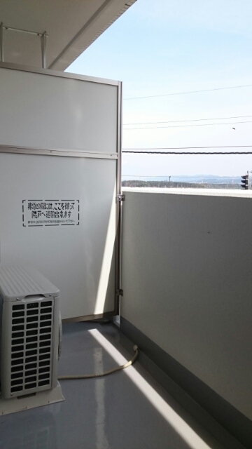 12/20 バルコニー