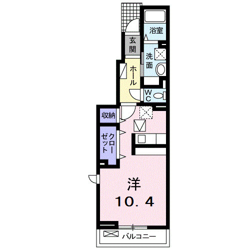 BB Lien Ⅰの間取り