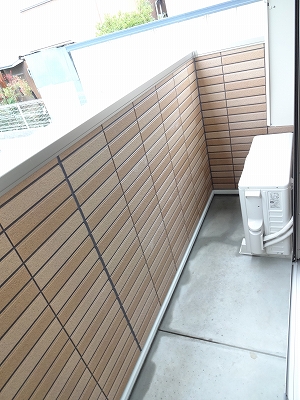 12/23 バルコニー