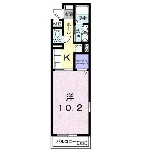 エアリーヒルズ太秦の間取り