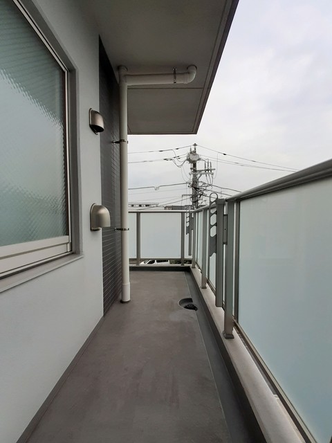 12/24 バルコニー